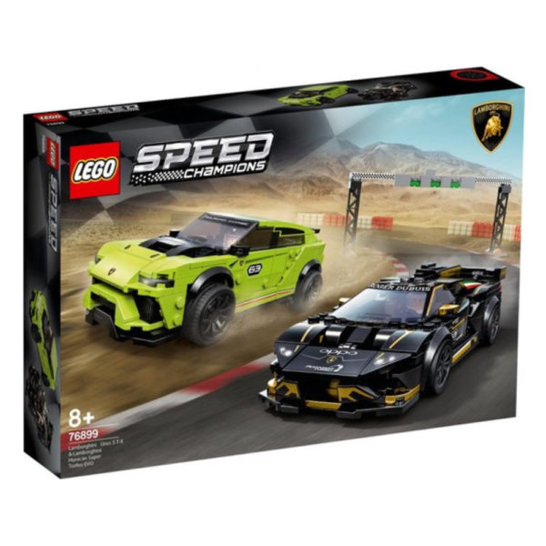 LEGO Speed Champions Lamborghini Urus ST-X & Lamborghini Huracán Super Trofeo EVO - 76899